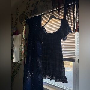 Cute plaid whimsigoth dress